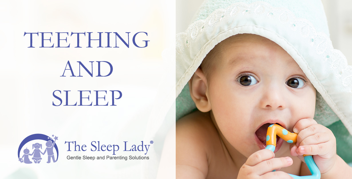 teething baby fussy at night