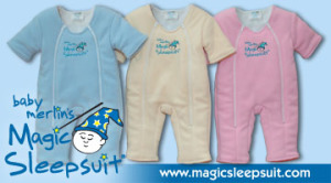 Magic Sleepsuit Image with website
