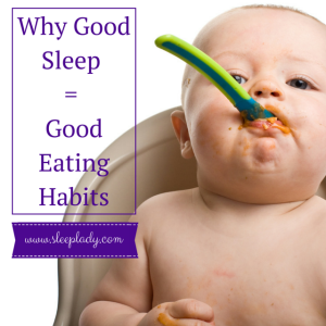 Good Eating Habits lead to good sleep habits