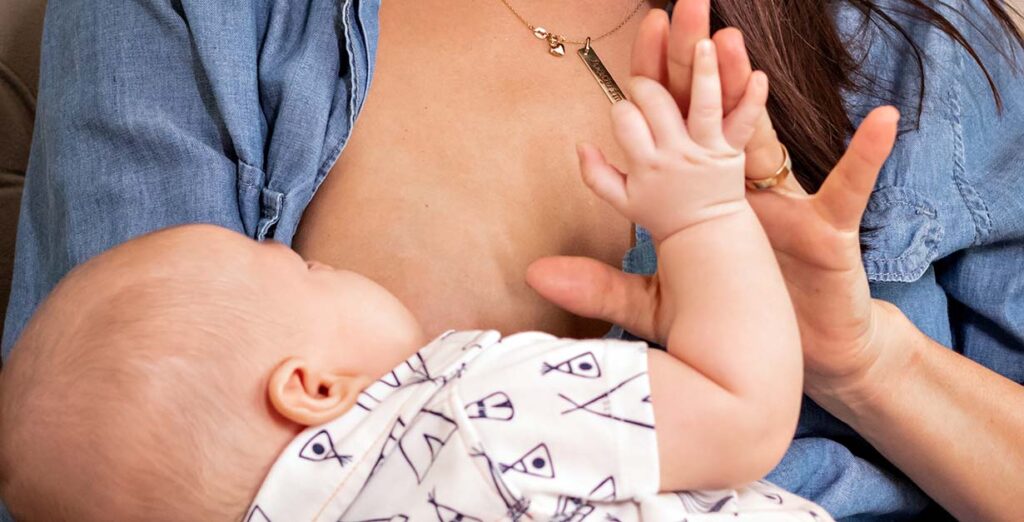 breastfed infant has an allergy