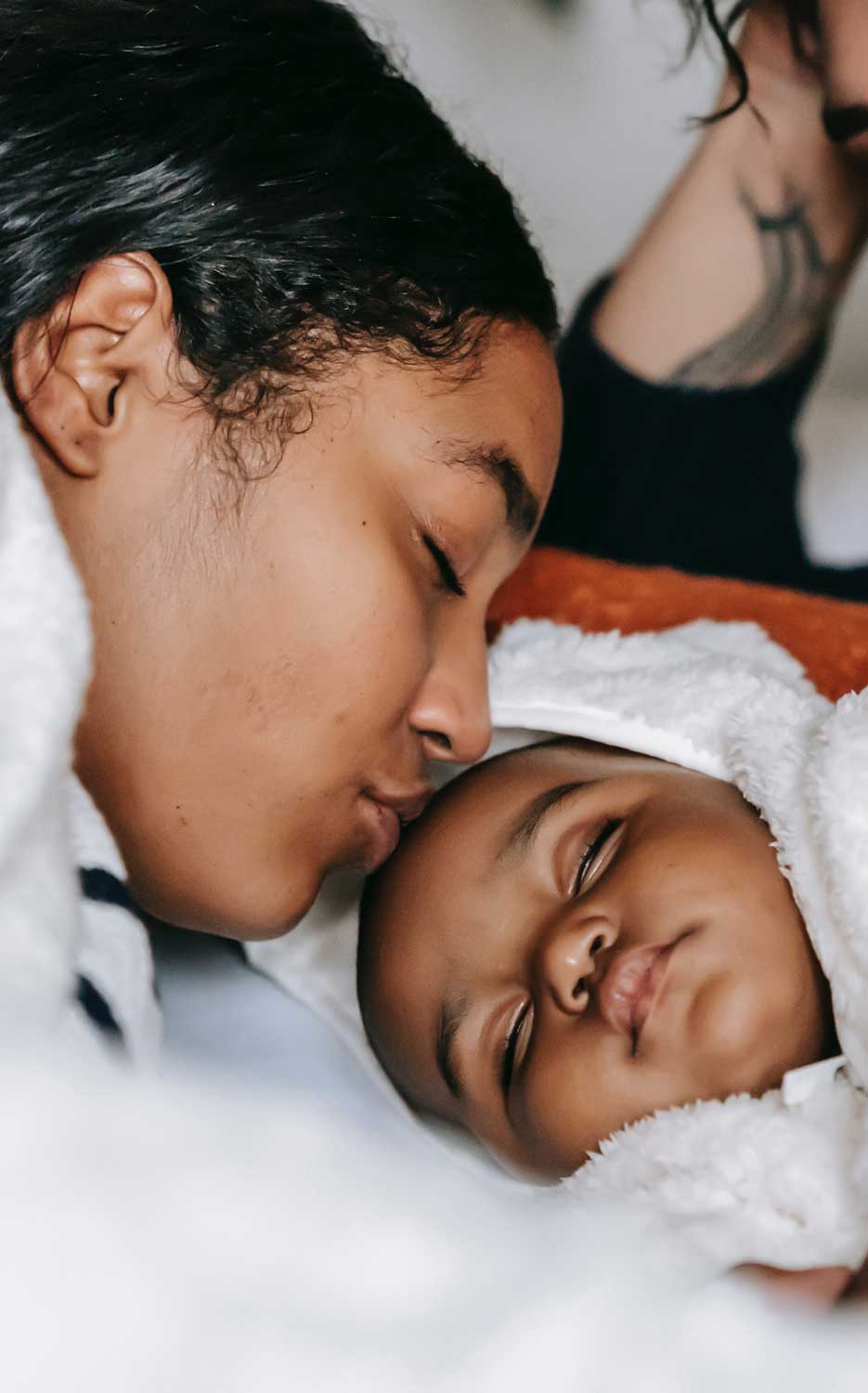 get more sleep with a newborn