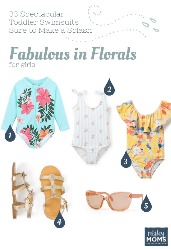 Spectacular Toddler Swimsuits: Fabulous in Florals 